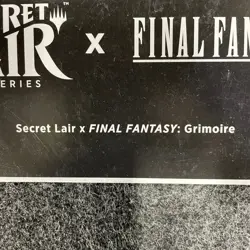 MTG: Secret Lair x FINAL FANTASY: Grimoire, Non-Foil Edition, Sleeve has Wear 195166291130 - Image 2