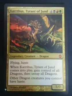 Karrthus, Tyrant of Jund FOIL - Mystery Booster NM MTG L2 - Image 1
