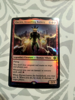 Spider-Punk - Borderless - SPM - MTG - EN - NM - 0207 + Electro - 0076 All NM NP - Image 3