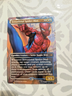 Spider-Punk - Borderless - SPM - MTG - EN - NM - 0207 + Electro - 0076 All NM NP - Image 4