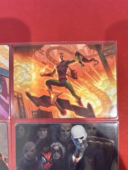 Magic The Gathering Marvel Spider-Man Art Series 4 Card Lot - Image 4