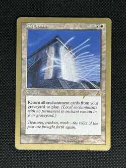 Replenish Gold Border World Championship MTG Magic the Gathering Replenish - Image 1