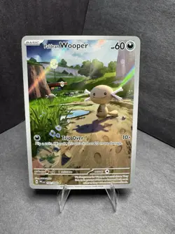 Pokemon TCG Paldean Wooper 102/094 Illustration Rare Phantasmal Flames PFLen - Image 2