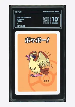 Pokemon PCG 10 PRISTINE Pidgey 2019 Old Maid Japanese - Image 1