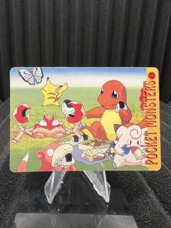 Pokemon Vintage Pocket Monsters Vending HOLO Prism Sticker Bandai 1999 Nintendo - Image 2