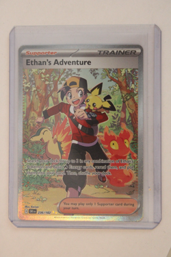 Pokemon TCG Ethan's Adventure 236/182 Sv10: Destined Rivals Holo Near Mint - Image 1