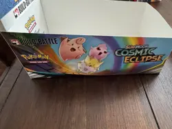 Empty Pokemon TCG Cosmic Eclipse Build and Battle Display Case & Boxes - Image 3