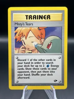 Pokemon TCG Trainer Misty's Tears Gym Challenge Card 118/132 - Image 1