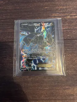Pokemon TCG Zekrom-Ex Holo Full Art Card Next Destinities 97/99, Heavily Played - Image 1