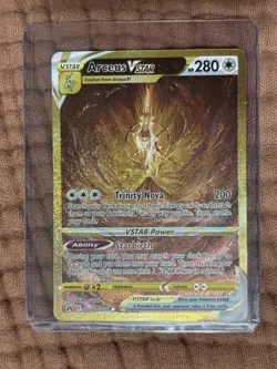 Arceus VSTAR SECRET RARE GG70/ GG70 Crown Zenith Holo Pokemon NM - Image 1