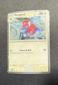 Porygon2 Cosmos Holo SVP138 Promo Pokemon TCG - Excellent - Image 1