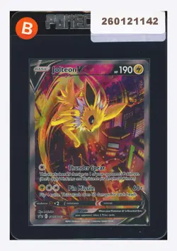 Pokemon Jolteon V Promo 2021 SWSH183 Premium Collection Box English - Image 1