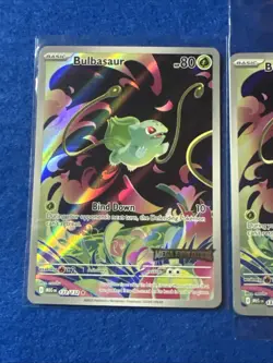 Bulbasaur 133/132 Full Art - Pokemon Mega Evolutions - STAMPED PROMO - Image 2