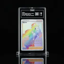 2022 POKEMON SWORD & SHIELD SILVER TEMPEST SECRET #207 FULL ART/SERENA TAG 9 - Image 1