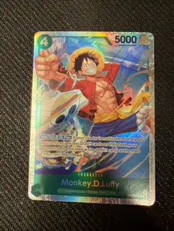 One Piece - Monkey.D.Luffy PRB02-005 SR English - The Best Vol.2 NM - Image 1