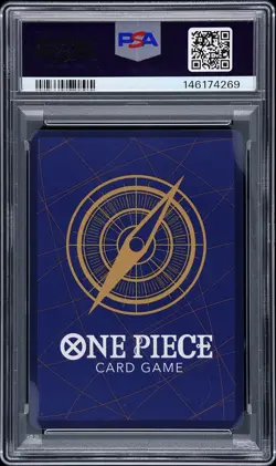 2026 ONE PIECE OP14-119 THE AZURE SEAS SEVEN MANGA ALT ART DRACULE MIHAWK PSA 10 - Image 2