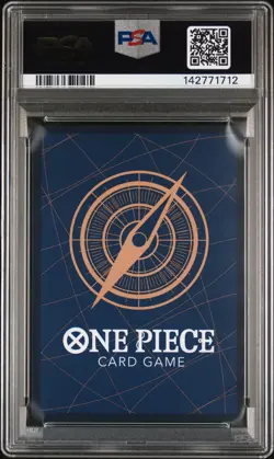2025 ONE PIECE JPN OP14-THE AZURE SEA'S SEVEN 3RD ANNIV-SILVER #051 BUGGY PSA 10 - Image 2