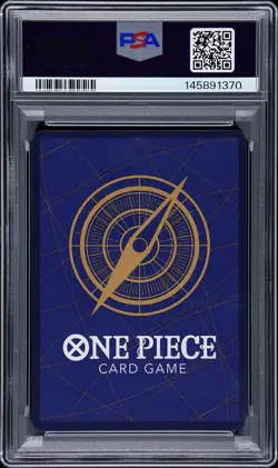 2025 ONE PIECE OP11-A FIST OF DIVINE SPEED 3RD ANNIV-GOLD MONKEY D. LUFFY PSA 9 - Image 2