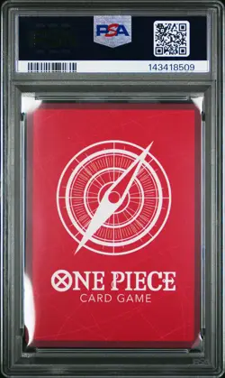 2025 ONE PIECE OP13-CARRYING ON HIS WILL ALTERNATE ART MONKEY D. LUFFY PSA 10 - Image 2