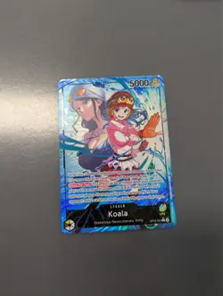 One Piece TCG OP12 Legacy of the Master Alt Art Leader Koala OP12-081 NM English - Image 1