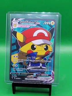 Pikachu X Satoshi - Pokemon Cosplay Card Holo - Image 1