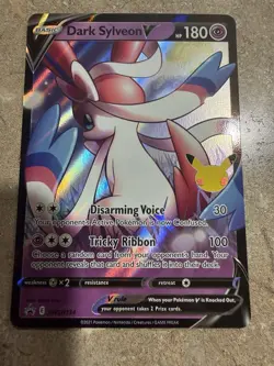 Dark Sylveon V SWSH134 SWSH: Sword & Shield Promo Cards Holo - Image 1