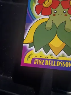 Pokemon Card - Bellossom #182 - Johto Series - Topps Non Foil - Image 2