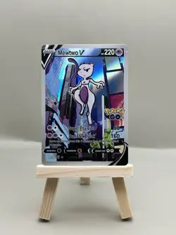 After Skool Hobby Mewtwo V Fan Art Card #12 - Image 1