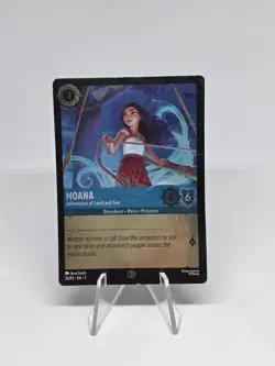 Disney Lorcana TCG Moana Promo CINEMARK Moana 2 MOVIE Single Card - Image 1