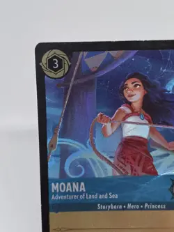Disney Lorcana TCG Moana Promo CINEMARK Moana 2 MOVIE Single Card - Image 2