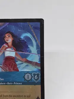 Disney Lorcana TCG Moana Promo CINEMARK Moana 2 MOVIE Single Card - Image 3