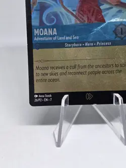 Disney Lorcana TCG Moana Promo CINEMARK Moana 2 MOVIE Single Card - Image 4