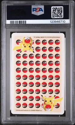 1998 POKEMON STADIUM YELLOW VERSION PLAYING CARDS ACE OF CLUBS JIGGLYPUFF PSA 9 - Image 2