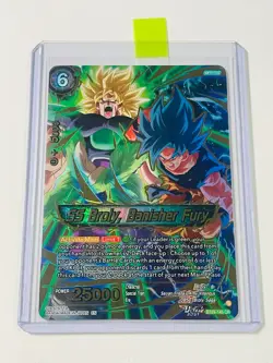 SS Broly Banisher Fury BT29-145 CR Concept Rare Fearsome Rivals Dragon Ball Card - Image 2