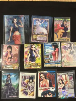 VINTAGE ONE PIECE NICO ROBIN CARDS From 2000 to 2018 (10cards) - Image 1