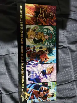 Dragon Ball Super Card Game Fusion World 1st Anniversary Bundle Set Sealed - Image 1