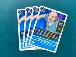 Homer Yushima BT13-096 Playset Versus Royal Knights Digimon Card Game x4 - Image 1