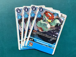 Gawappamon BT13-024 Playset Versus Royal Knights Digimon Card Game x4 - Image 1