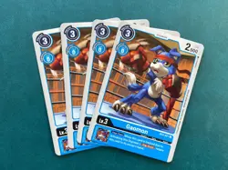 Gaomon BT4-021 Playset Great Legend Digimon Card Game x4 - Image 1