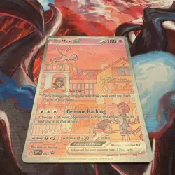 Mew ex SVP 053 Pokemon TCG Scarlet Violet 151 Black Star Promo Full Art Card - Image 3