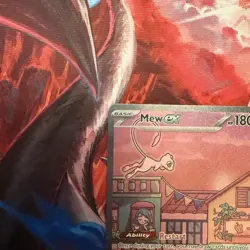 Mew ex SVP 053 Pokemon TCG Scarlet Violet 151 Black Star Promo Full Art Card - Image 5