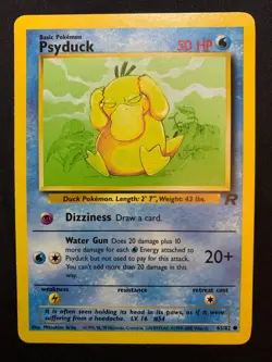 PSYDUCK - 65/82 - TEAM ROCKET - POKEMON CARD - LP - Image 1