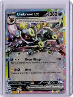 Umbreon Ex Prismatic Evolutions 060/131 Pokemon Card PRE EN Holo - Image 1