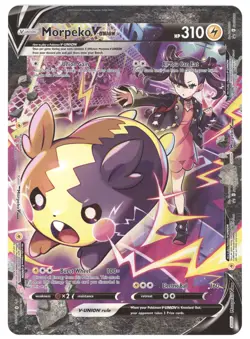 2022 Pokemon SWSH Black Star Promos Morpeko V-Union (Jumbo Card) #SWSH287-290 - Image 1