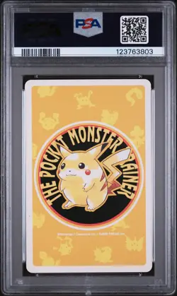 1998 POKEMON YELLOW VERSION PLAYING CARDS KING OF CLUBS #038 NINETALES PSA 9 - Image 2