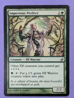 MTG Magic The Gathering: Lorwyn: Imperious Perfect #220/301 Uncommon - LP - Image 1