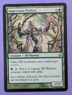 MTG Magic The Gathering: Lorwyn: Imperious Perfect #220/301 Uncommon - LP - Image 1