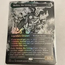 Melira, the Living Cure (Borderless) (Step-and-Compleat Foil) Phyrexia: All Will - Image 1