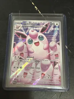 2025 Pokemon Phantasmal Flames Wigglytuff IR 105/94 Full art! - Image 1