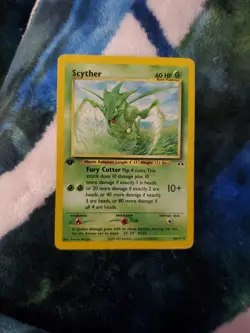 Pokemon TCG Scyther Neo Discovery 46 Regular 1st Edition Uncommon - Image 1